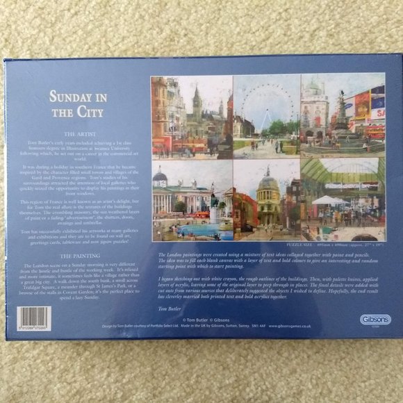 Sunday in the City puzzle 1000 NWT - Picture 3 of 3